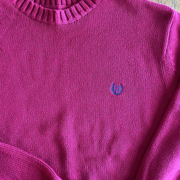 Chaps Red Sweater - Picture 2 of 3